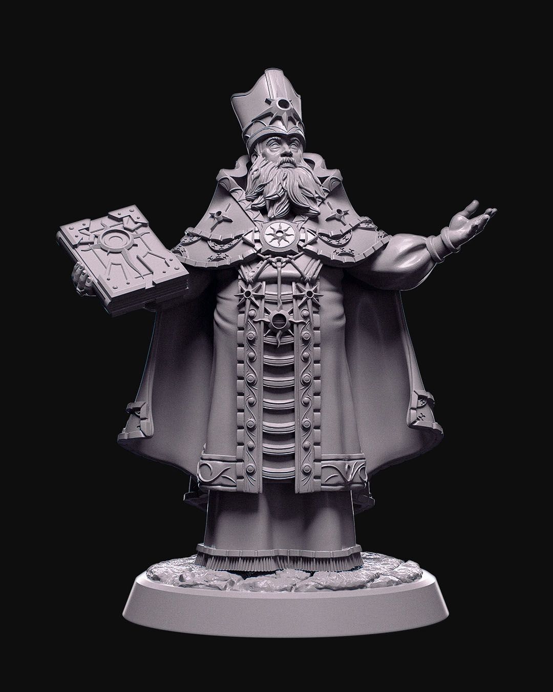 Unpainted Father Graham image 0