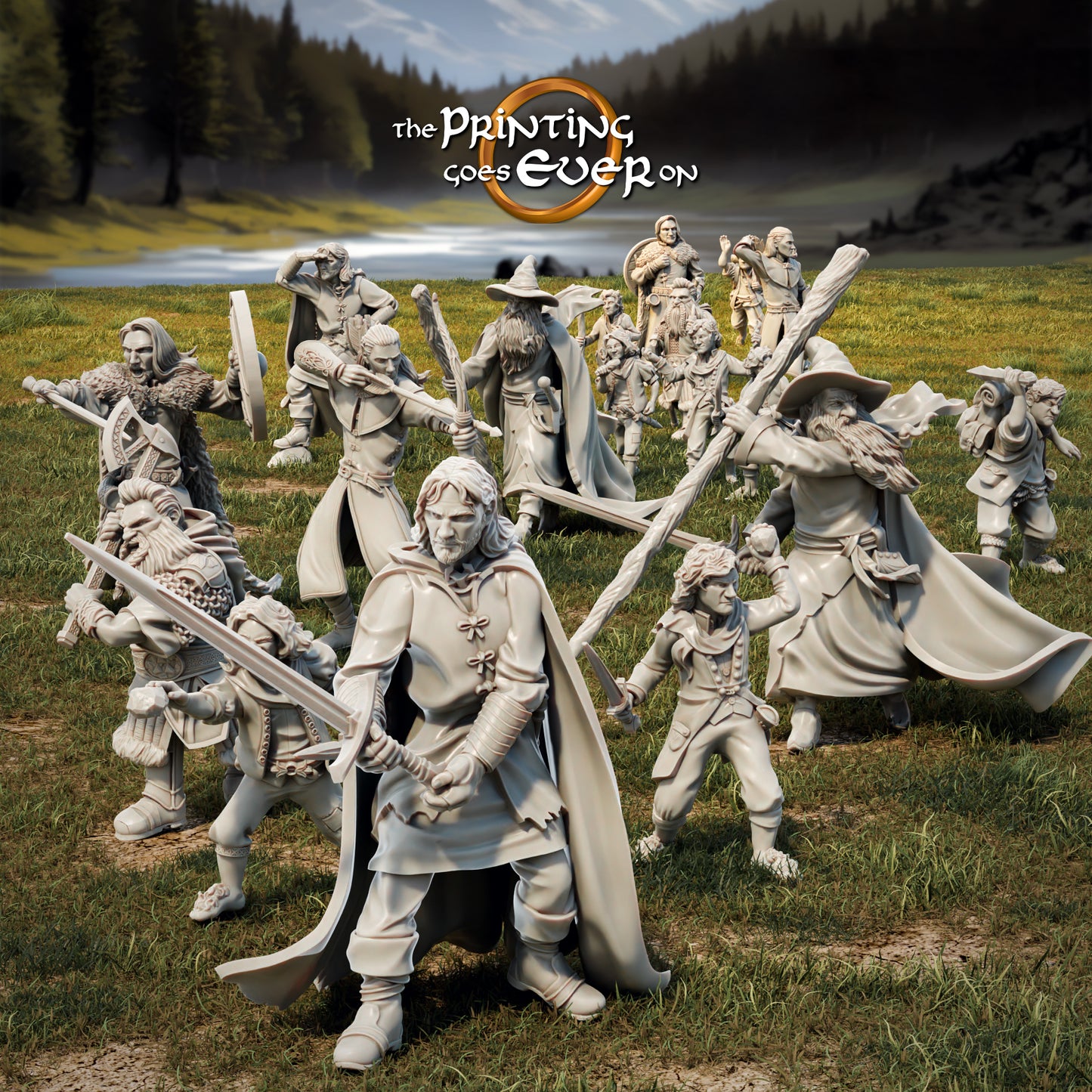 Unpainted Traveling Hero's Pack image 1