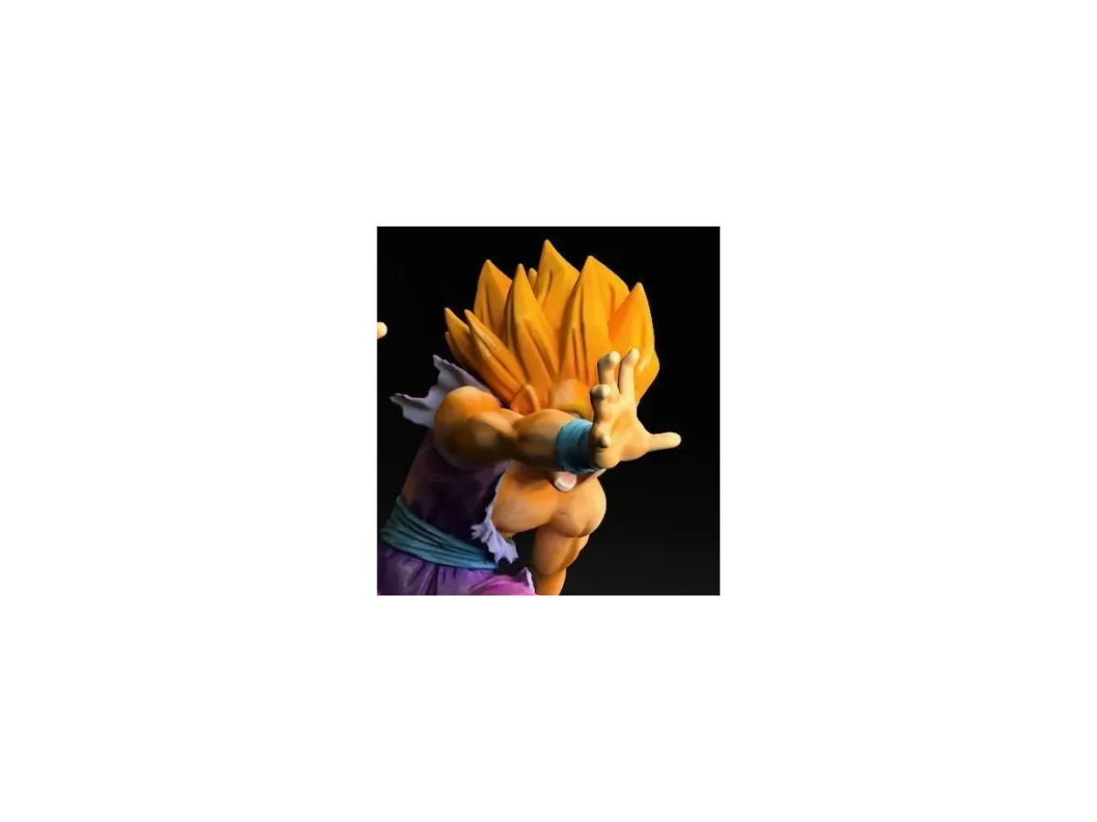 Unpainted Gohan Goku Kameha image 2