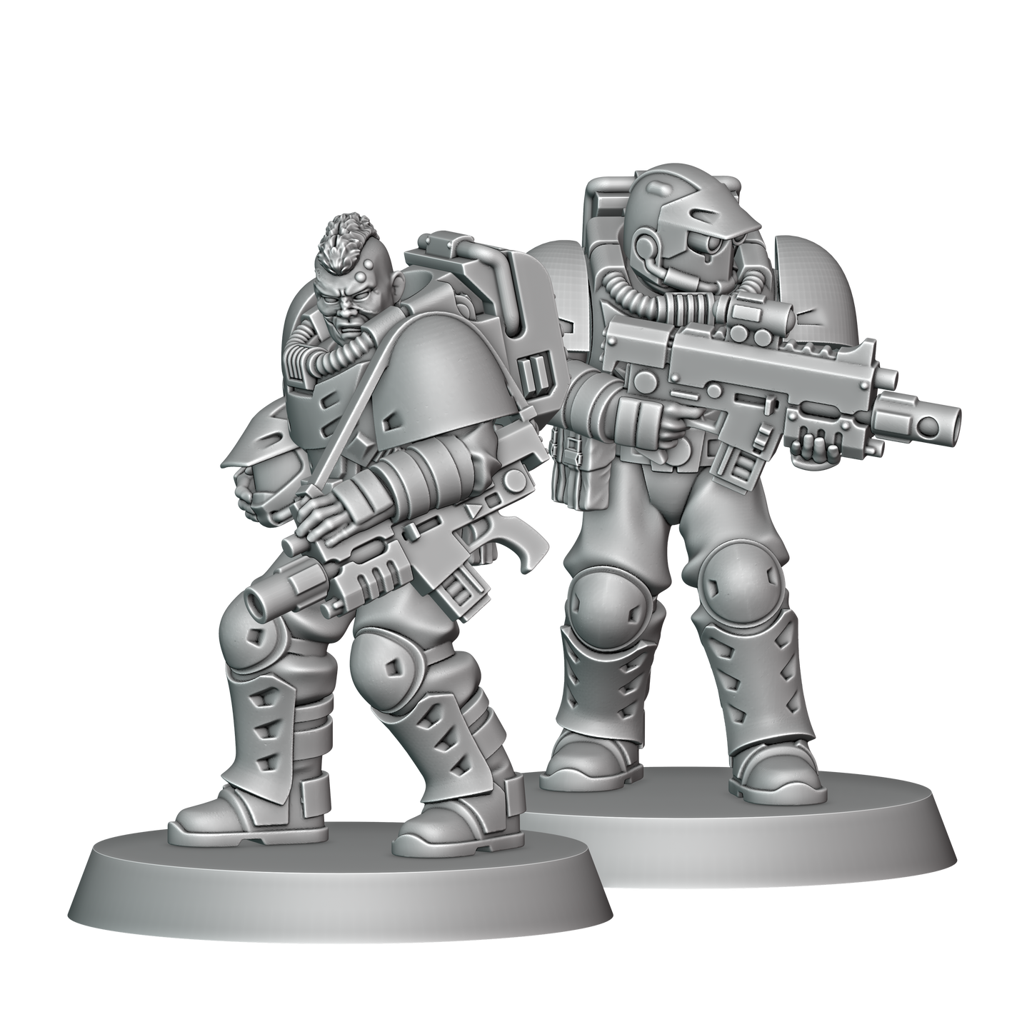 Unpainted Thunder Recon Rangers image 4
