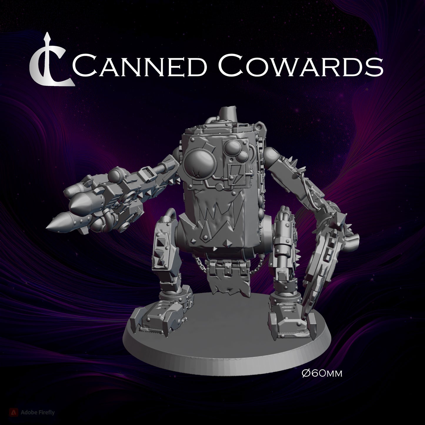 Unpainted Canned Cowards and Oathsworn Set image 1