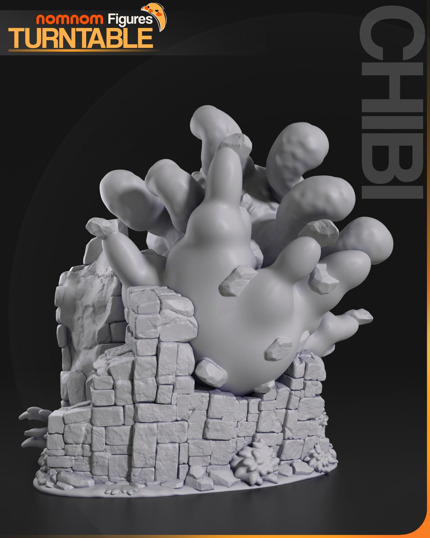 Unpainted-Chibi-Beholder image 2
