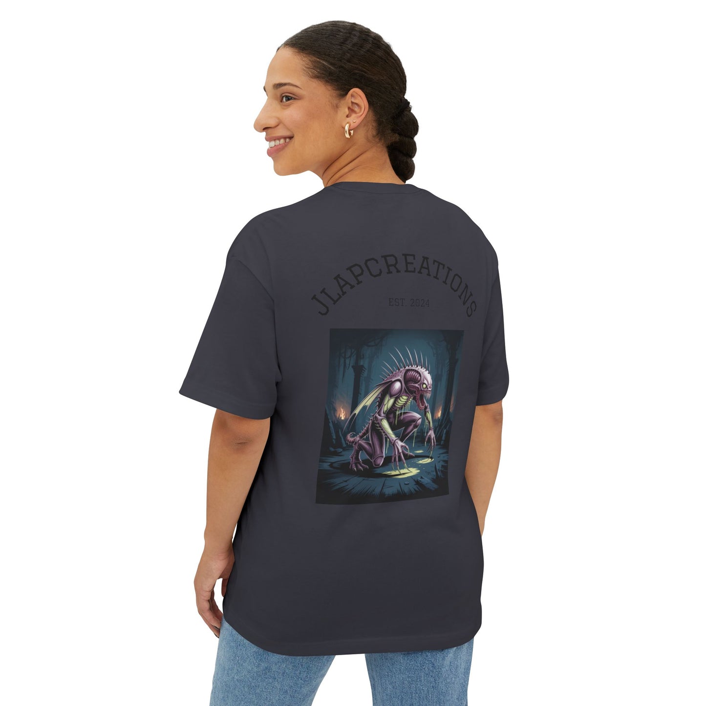 Unisex Oversized Graphic Tee, Trendy Streetwear Top, Casual Wear, Unique Art Tee, Gift for Graphic Tee Lovers