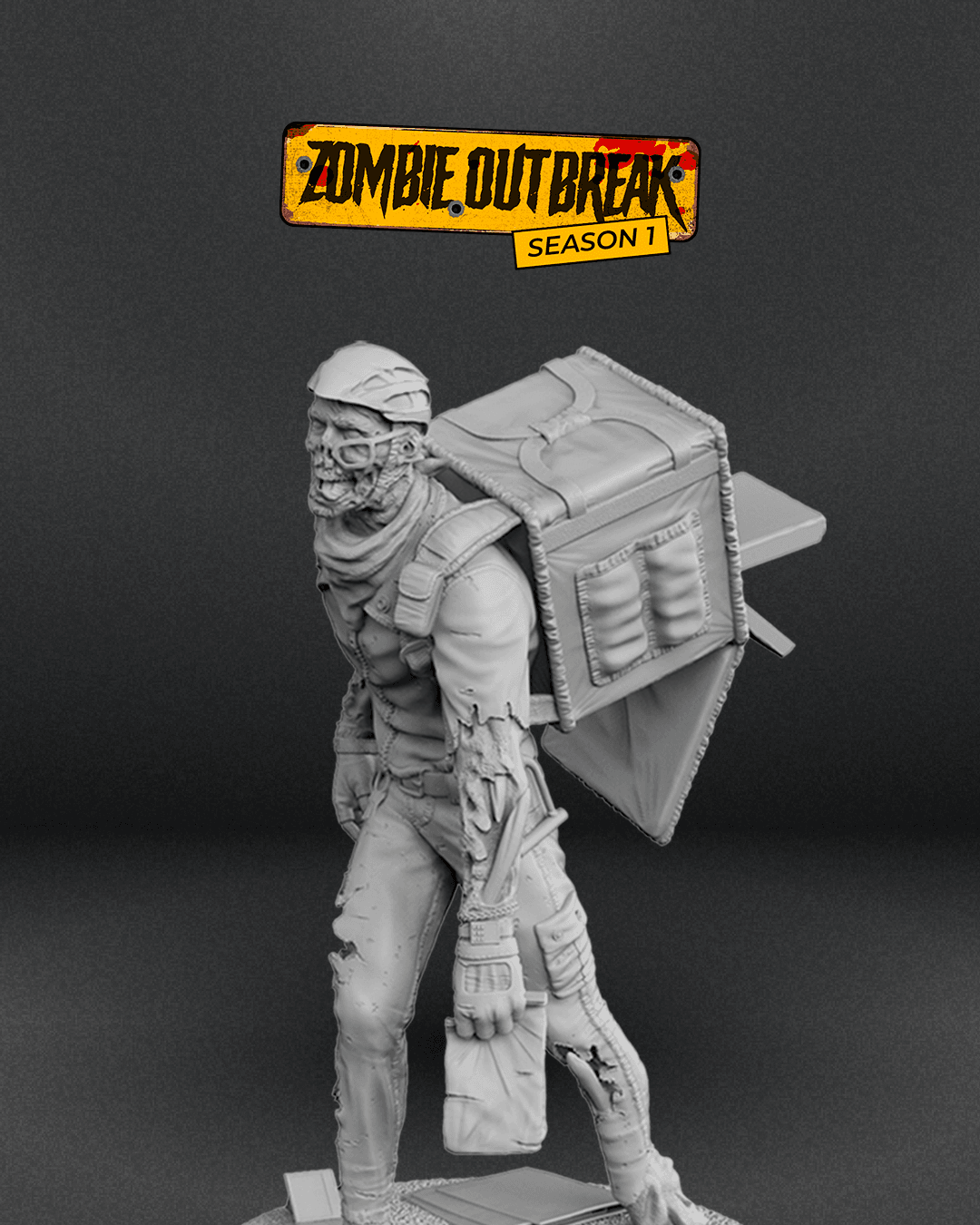 Unpainted Zombie Outbreak Season I - Part I image 0