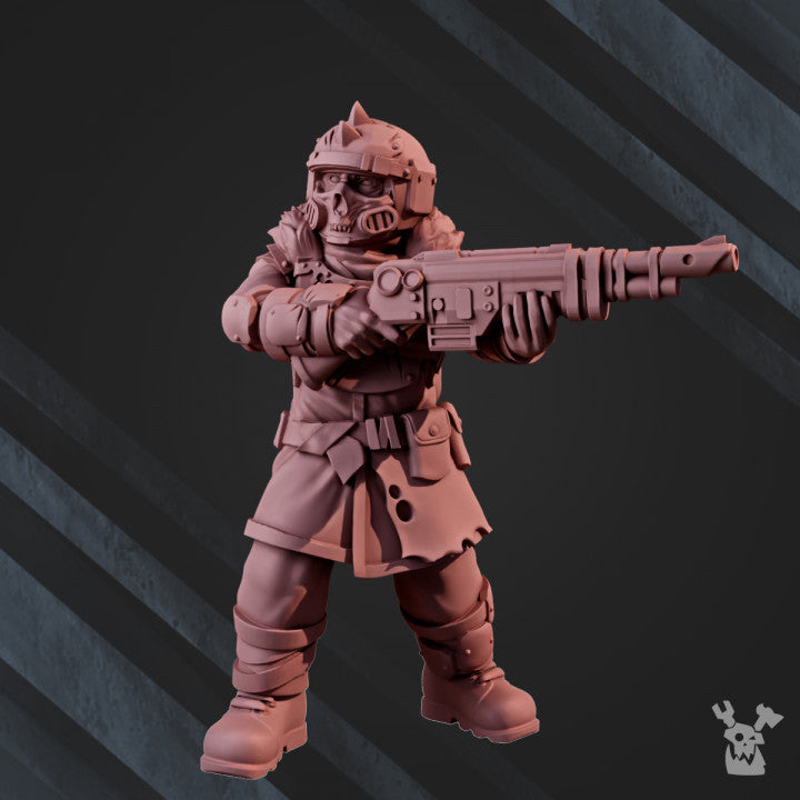 Unpainted Vulture warrior image 0