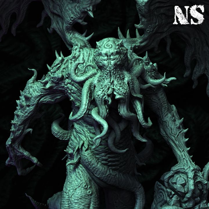 Unpainted Cthulhu - The Sleeper of R'lyeh