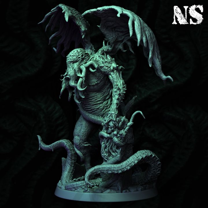 Unpainted Cthulhu - The Sleeper of R'lyeh