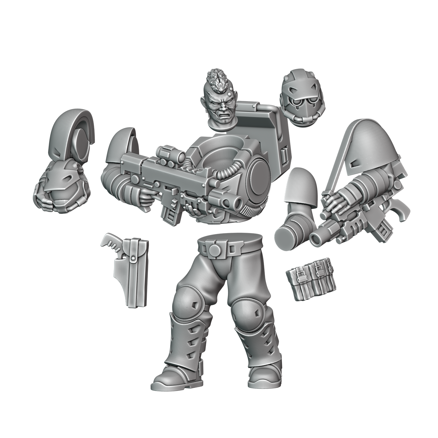 Unpainted Thunder Recon Rangers image 5