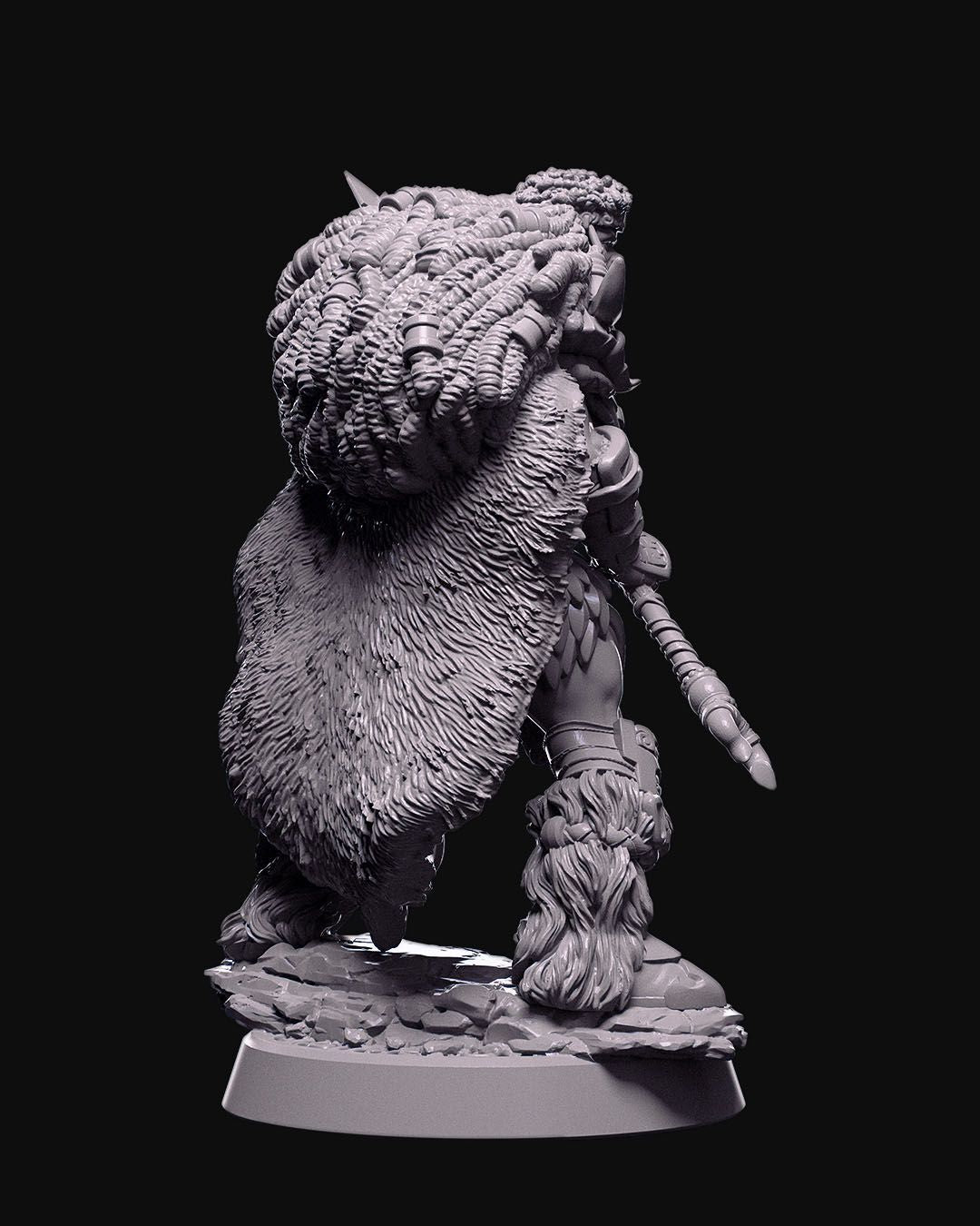 Unpainted Garten Giant Frog - Enemy image 2