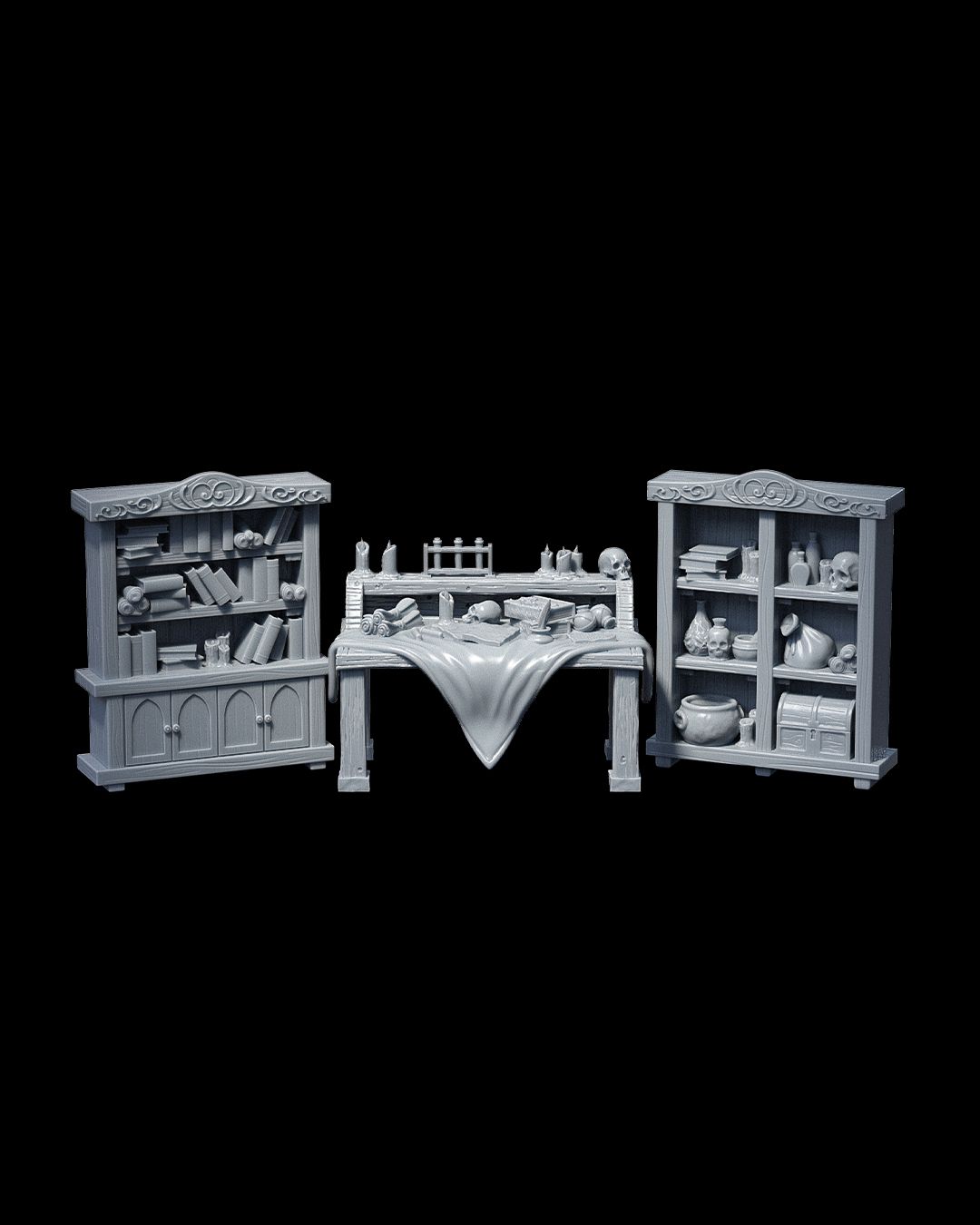 Unpainted Props - The Bestiarium of The Mad Scholar image 9
