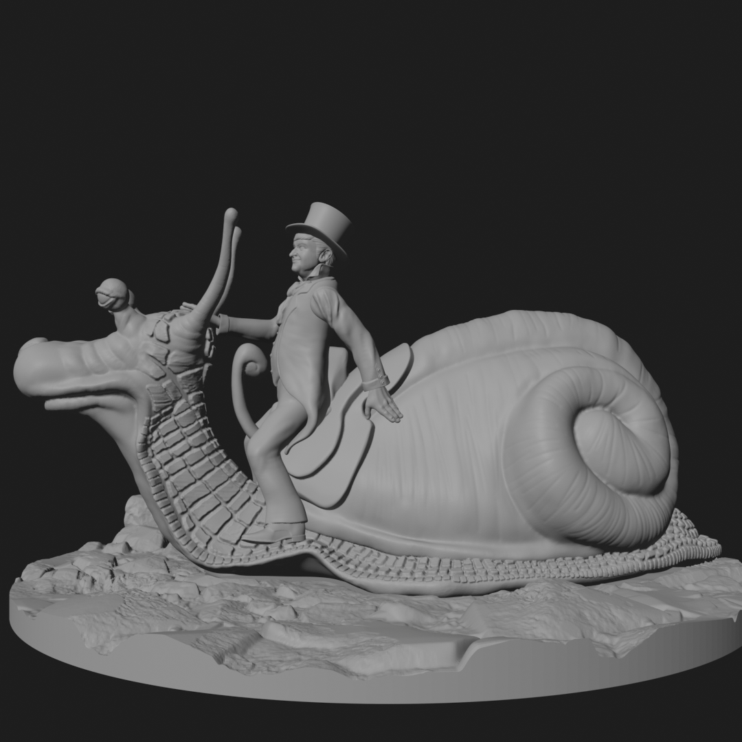 Unpainted Teeny-Weeny Neverending Story ( 7 inches ) image 3