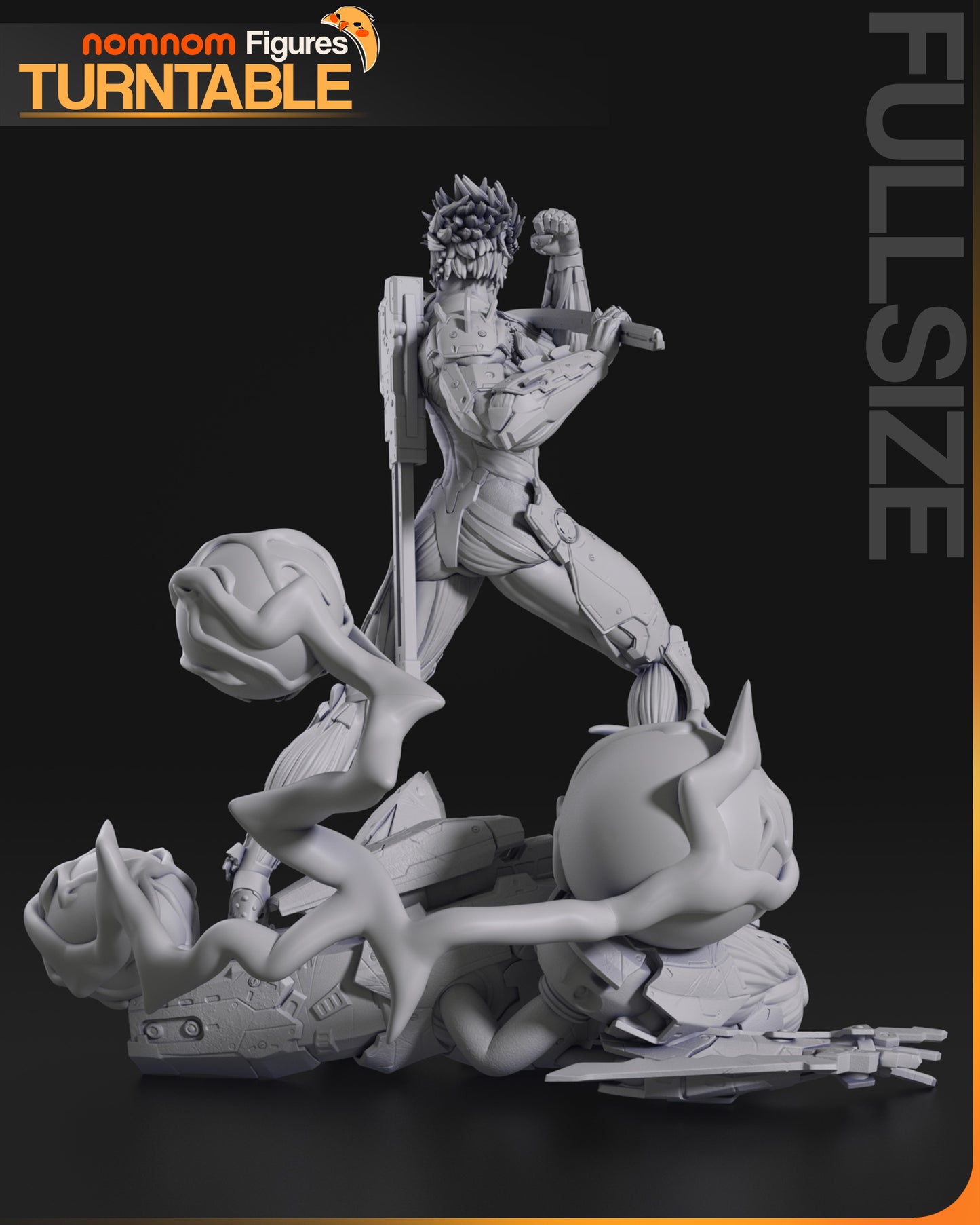 Unpainted Nom Nom Raiden Metal Gear image 4