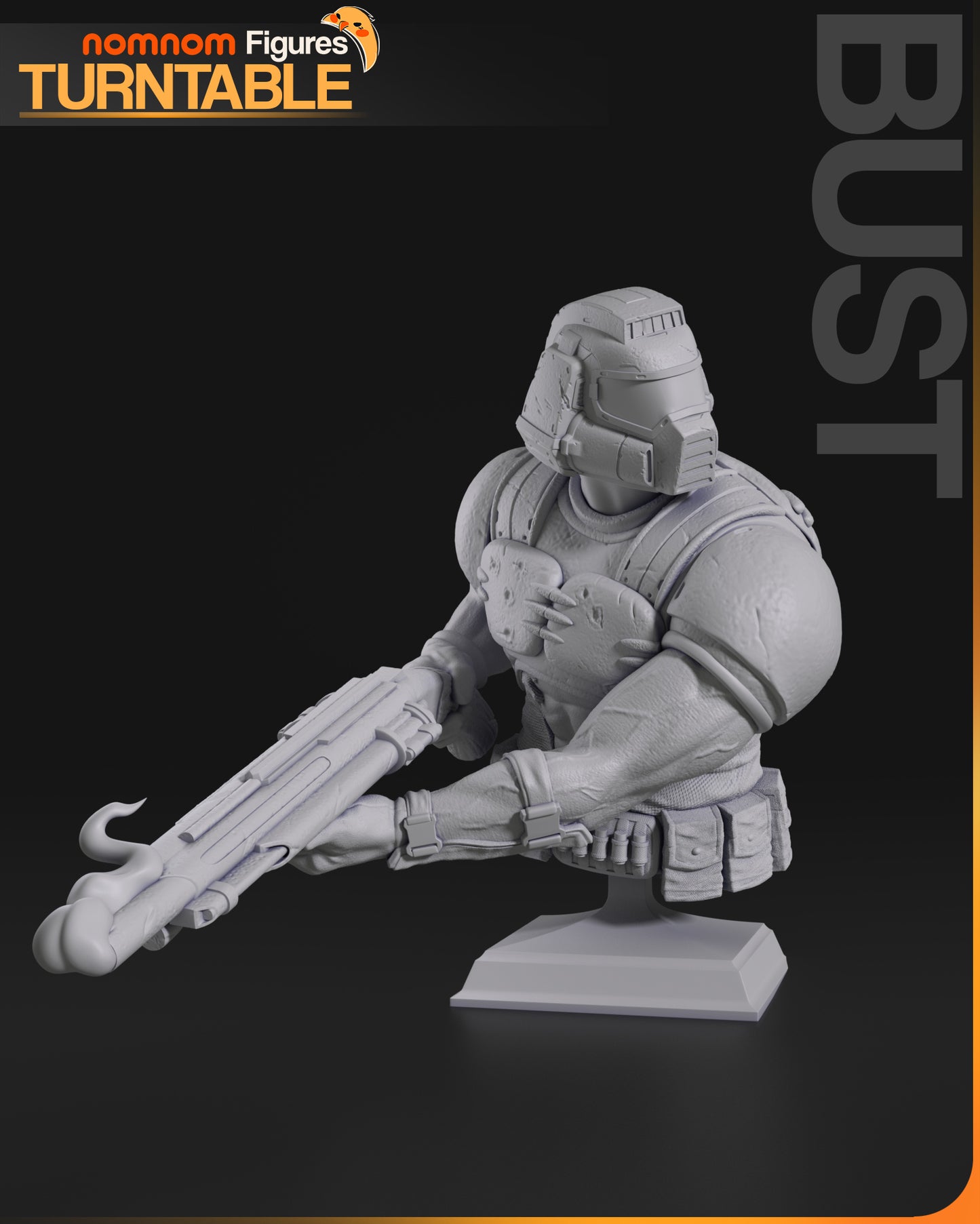 Unpainted Doom Guy image 5