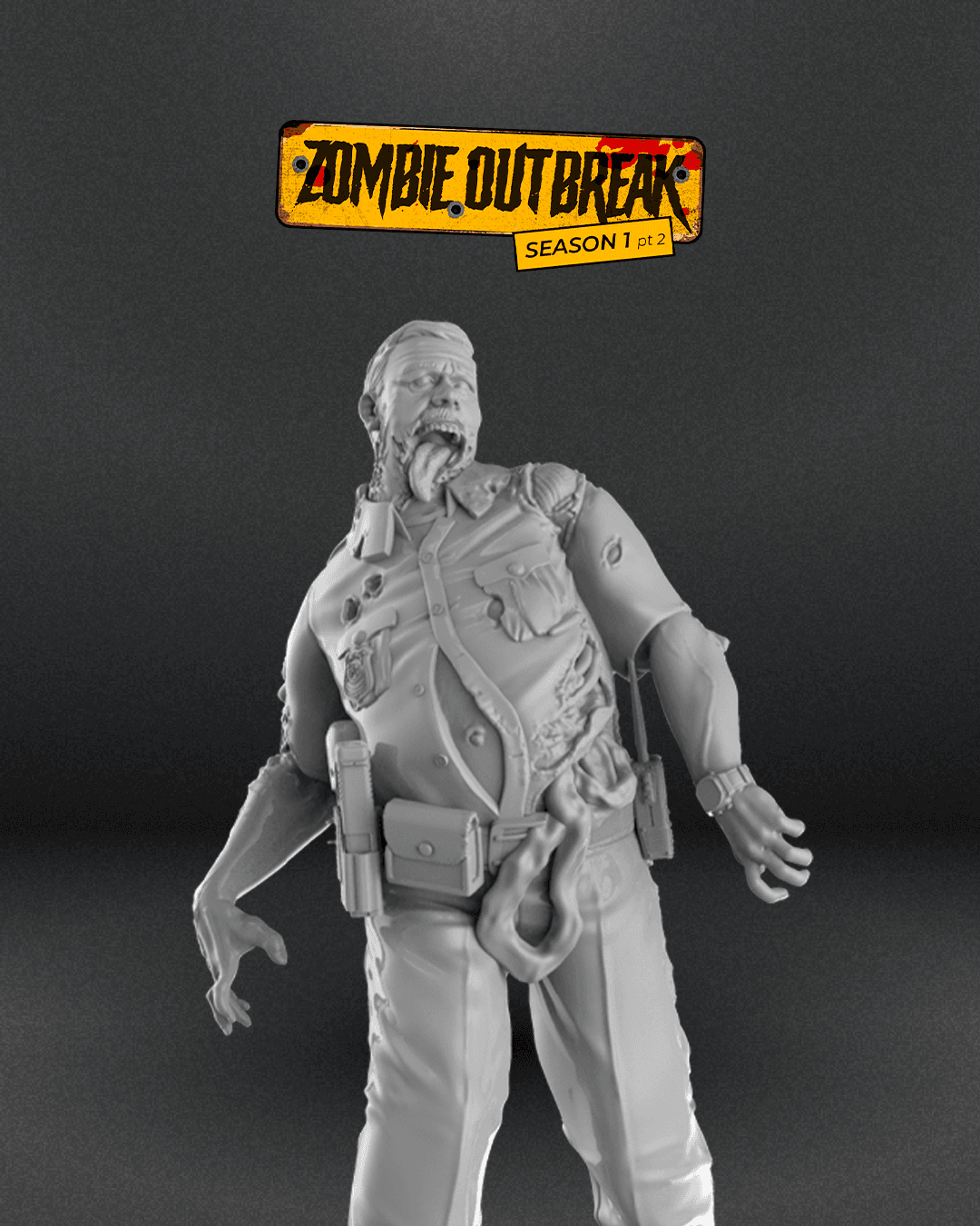 Unpainted Zombie Outbreak - Part II image 0