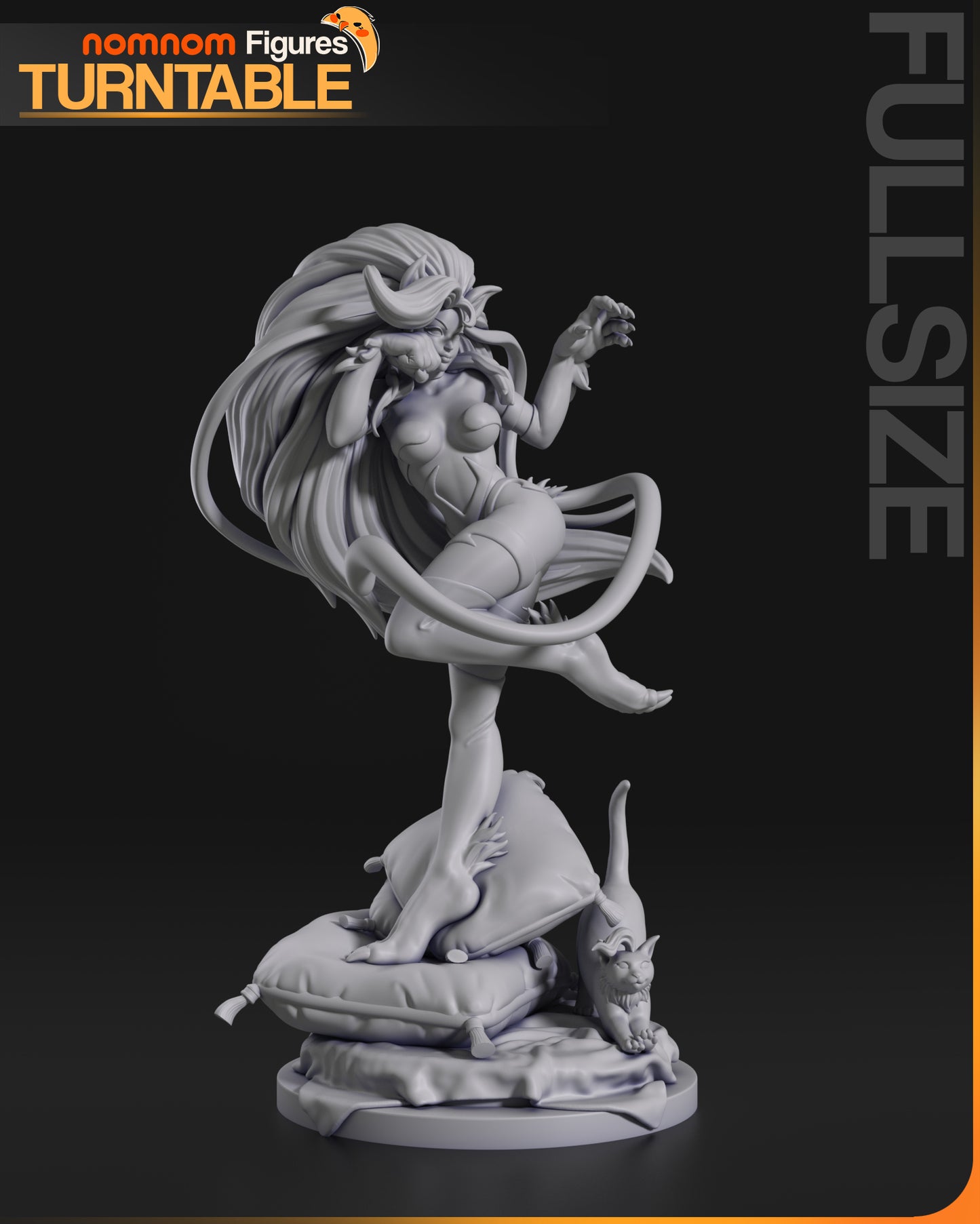 Unpainted Felicia Nom Nom image 1