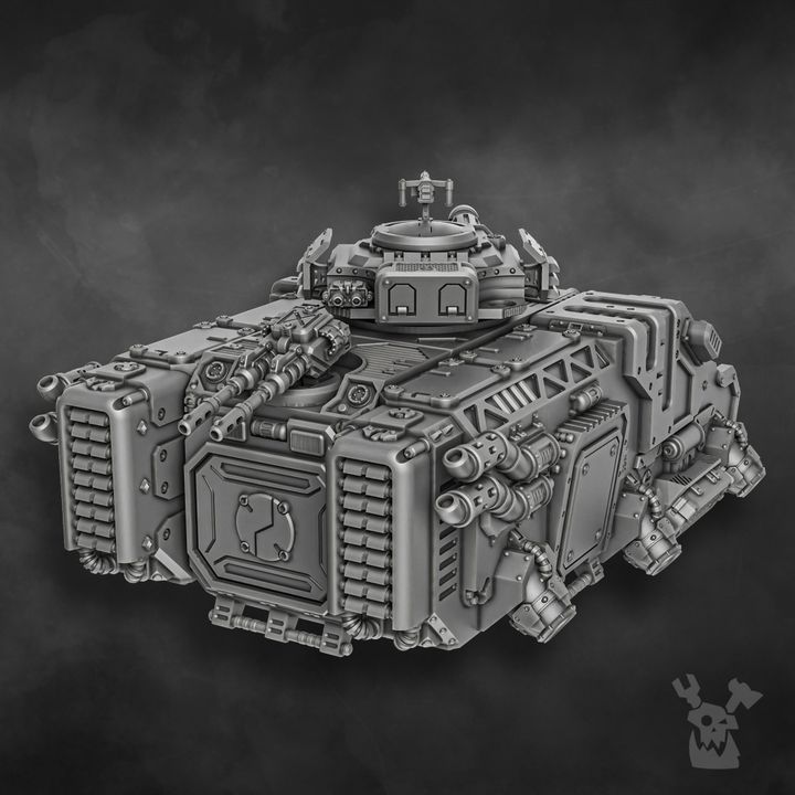 Unpainted-Space-Tank image 1