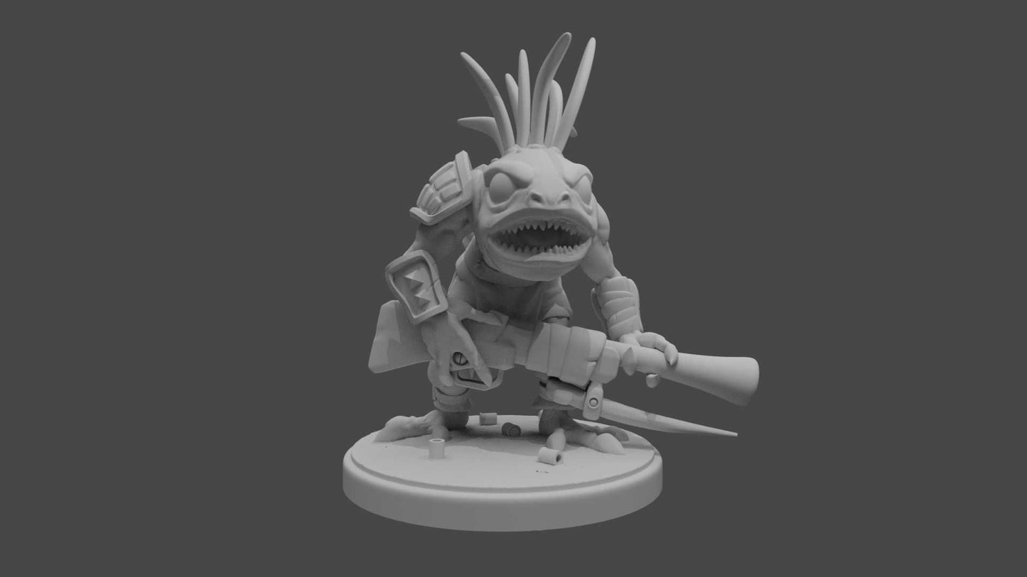 Unpainted Murloc Hunter image 3