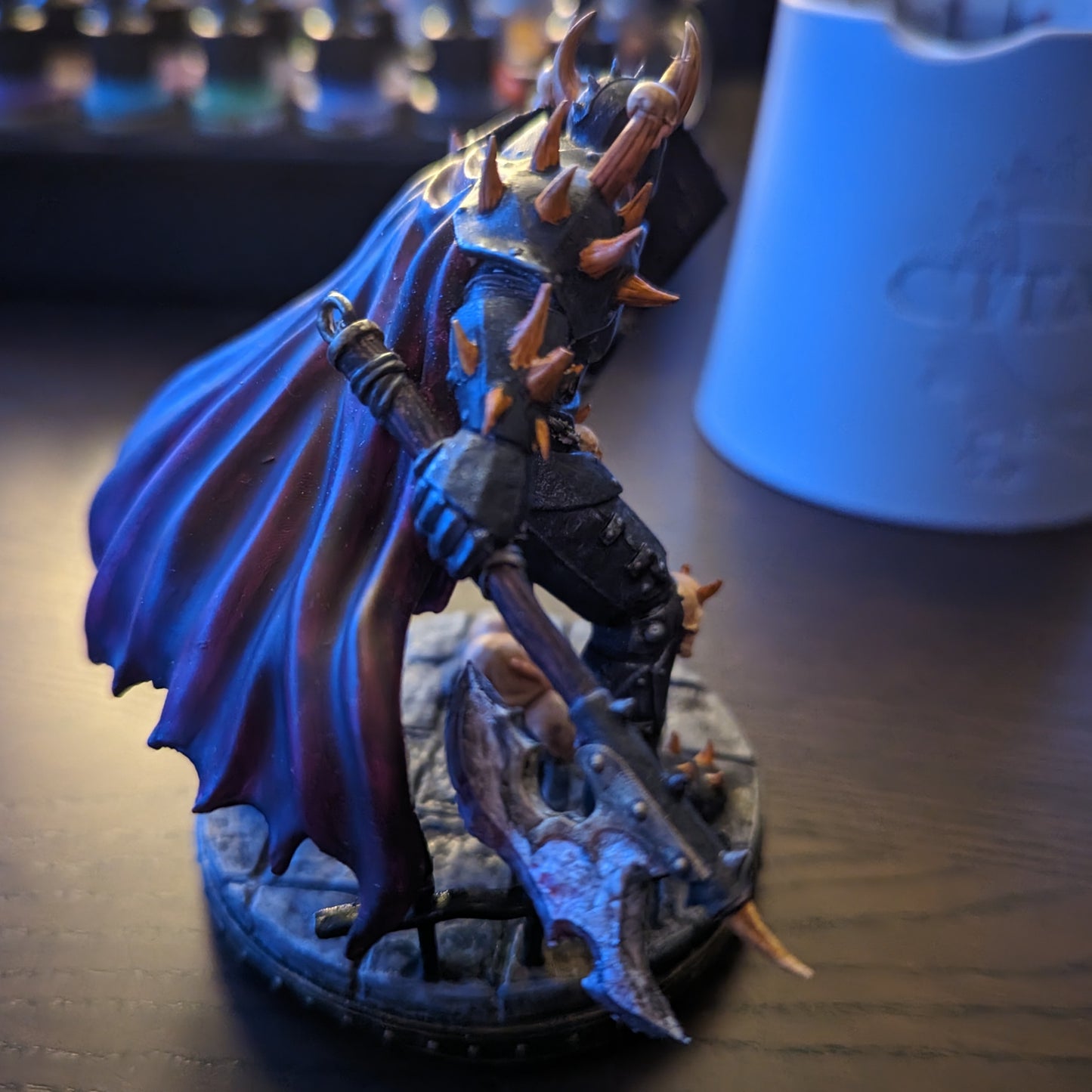 Unpainted Dark Knight Kalsour Figure for Dungeons and Dragons Fun image 5