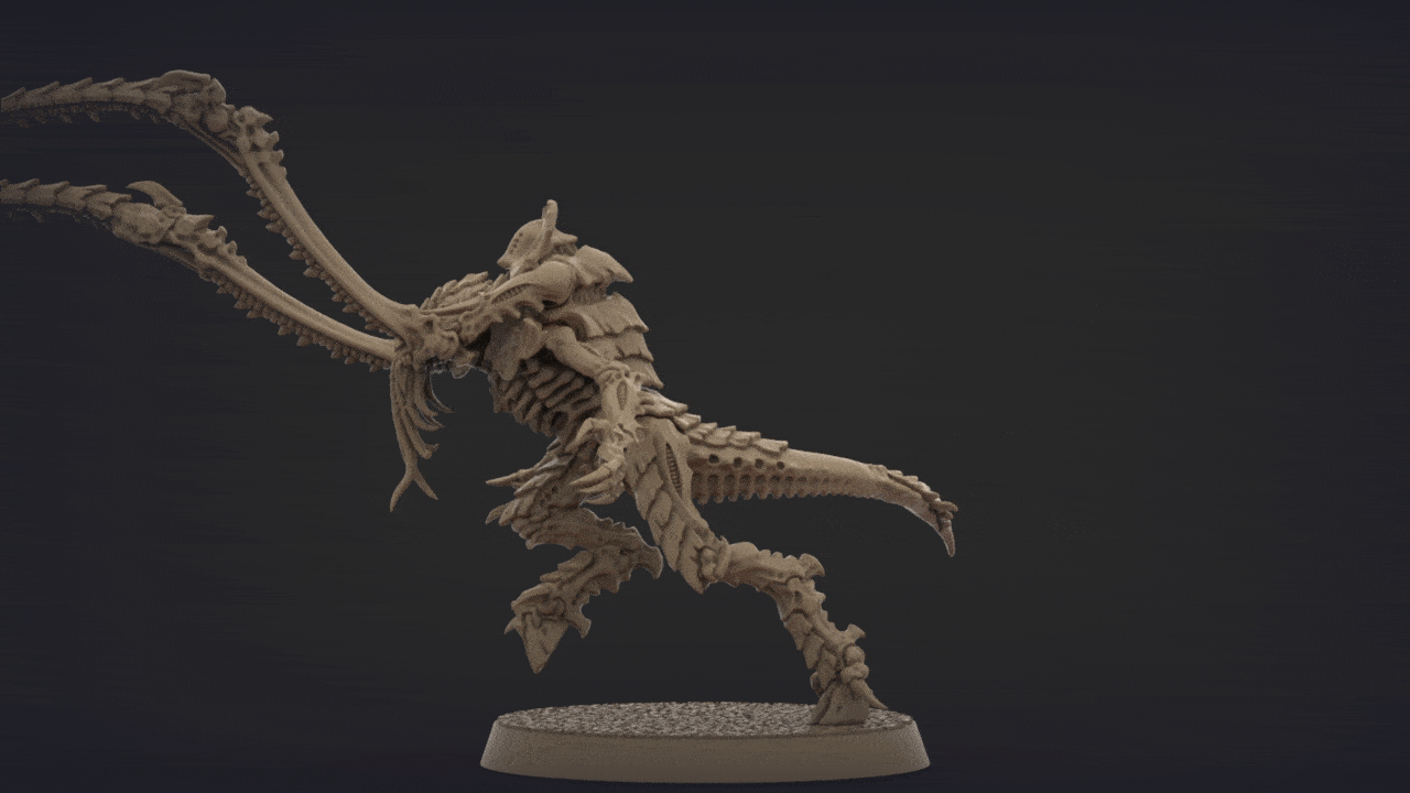 Unpainted Space Bug multi pose style 1 image 2