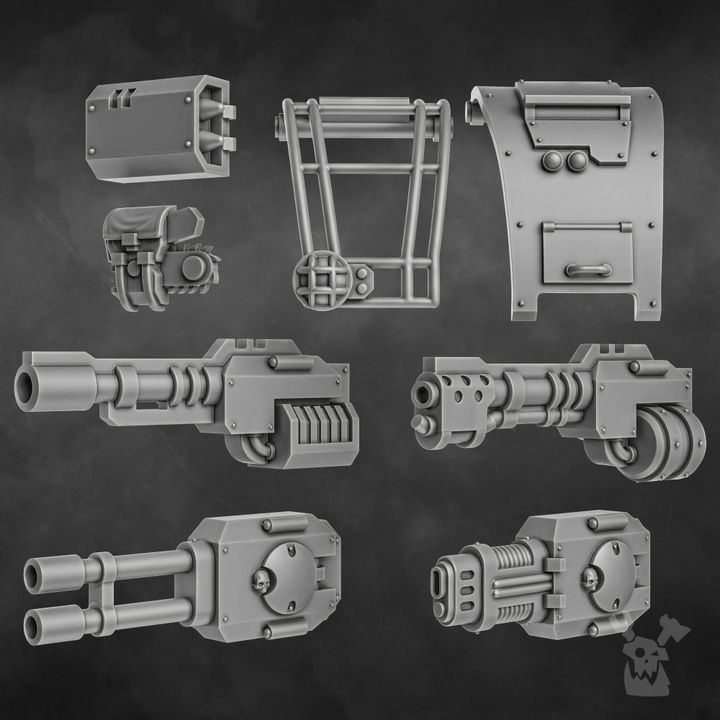 Unpainted-small-Stomper-Mech image 3