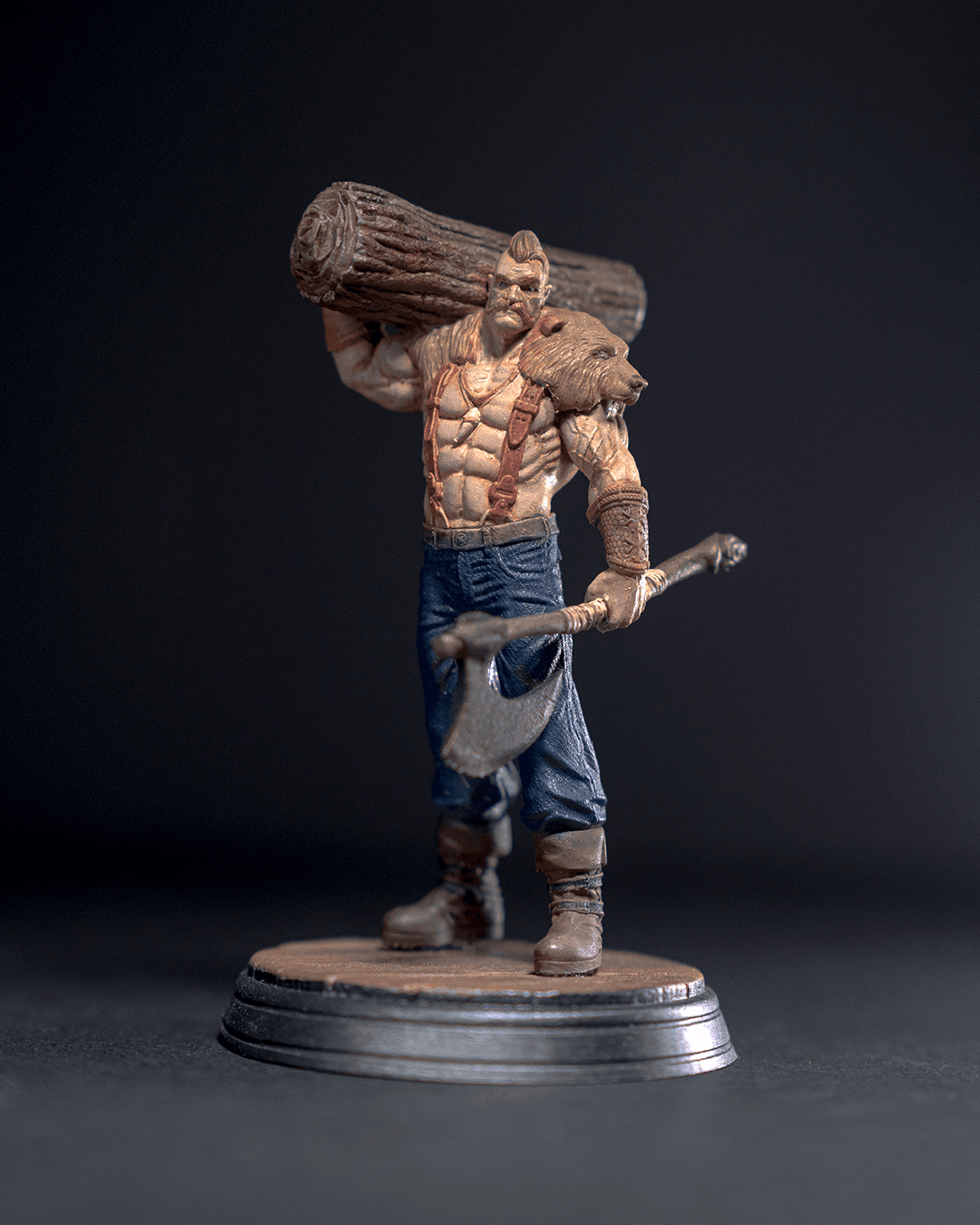 Unpainted Jack Lumber, the Hunter image 0