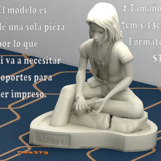 Unpainted Atreyu NES 13CM (5 inches) image 1