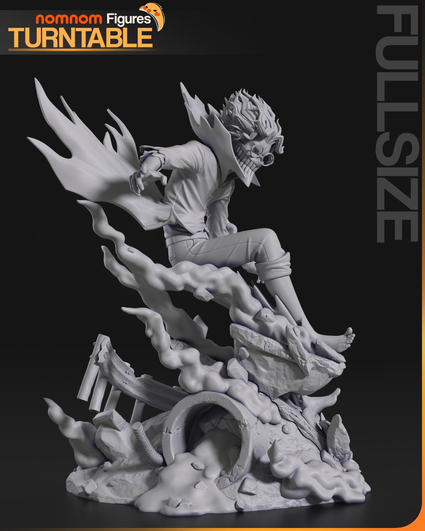 Unpainted Nom Nom Turbo Okarun Dandadan image 3