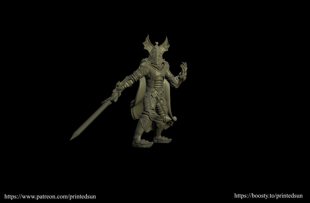 Unpainted Old Knight image 0