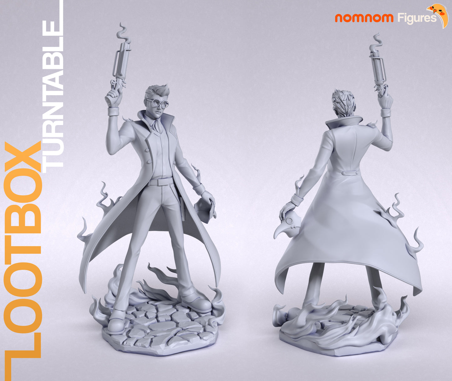 Unpainted Nom Nom Percival De Rolo Legend of Vox Machina