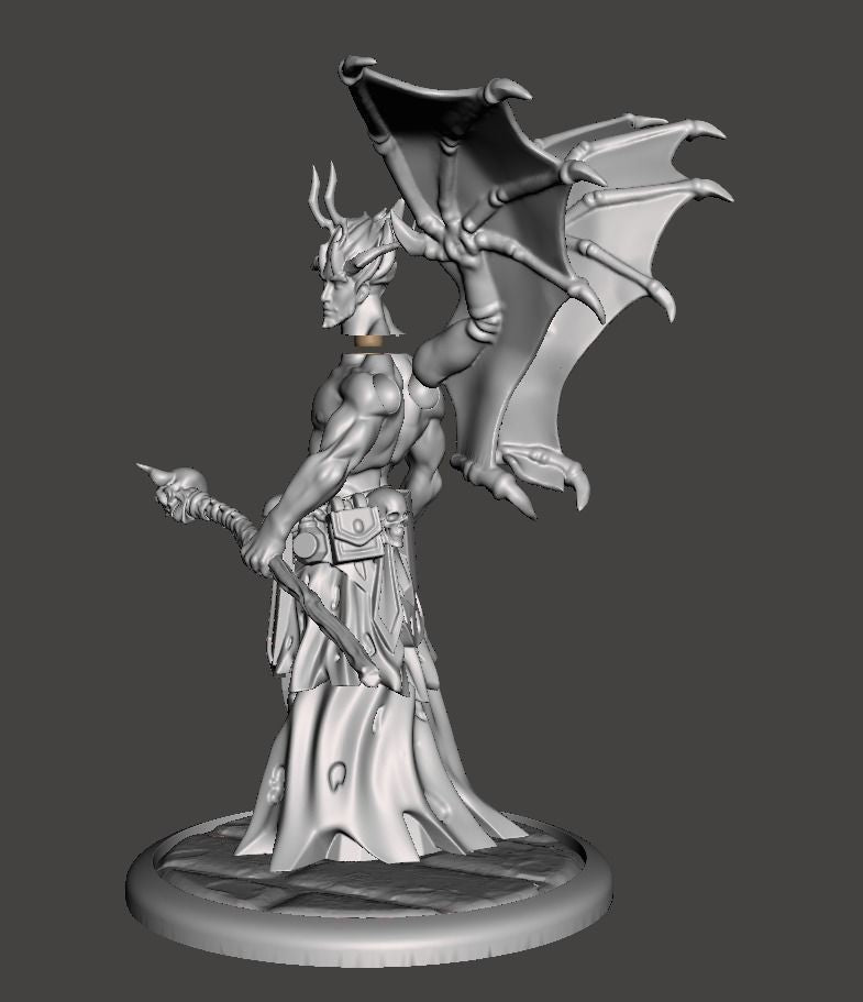 Unpainted Demon mage Sorcerer image 2