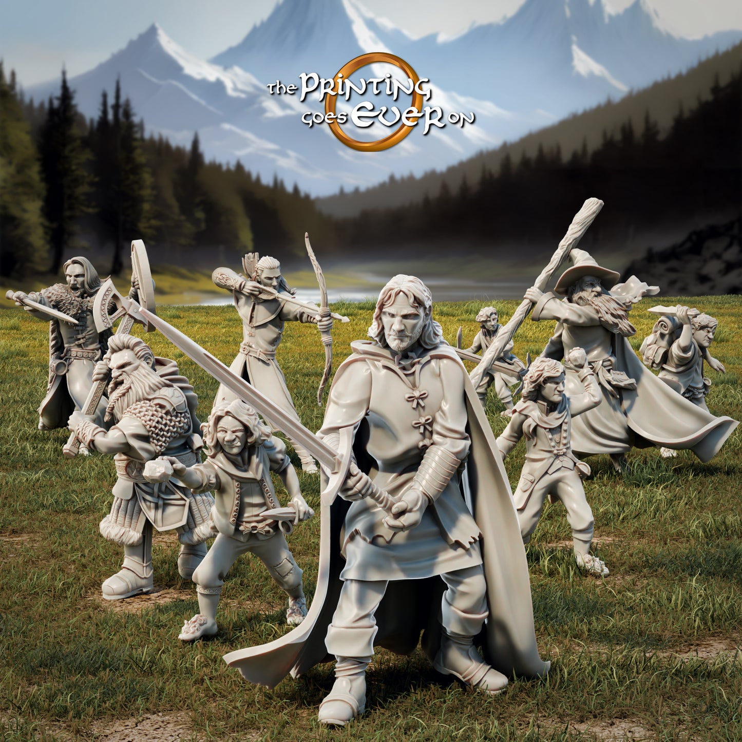 Unpainted Traveling Hero's Pack image 2
