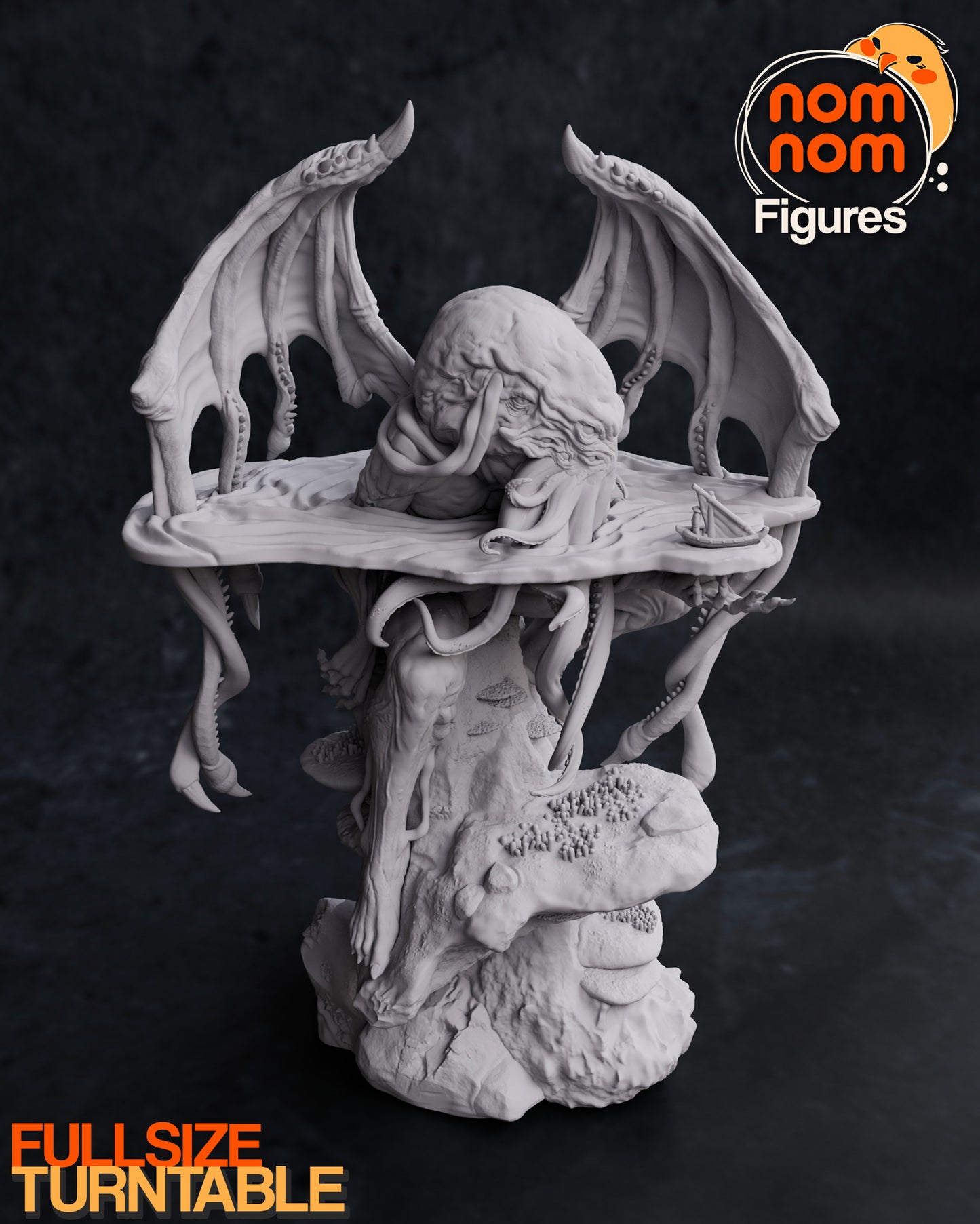 Unpainted Nom Nom Cthulhu Mythos image 3