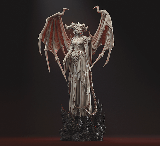 Unpainted Diablo Figure 4 (3”) image 0