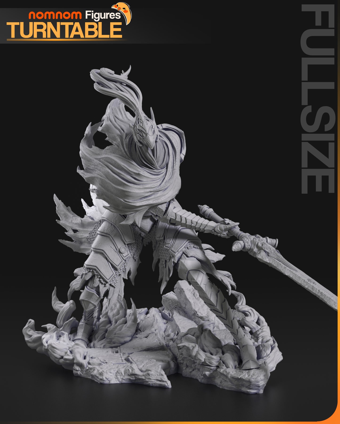 Unpainted Artorias Dark Souls image 2