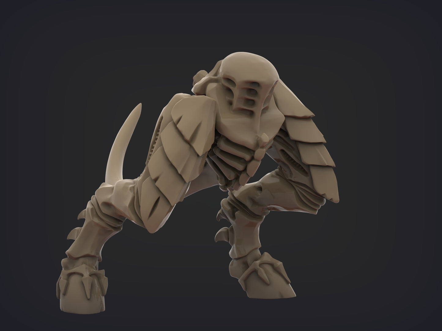 Unpainted Space Bug style 4 (Set of 3) image 5