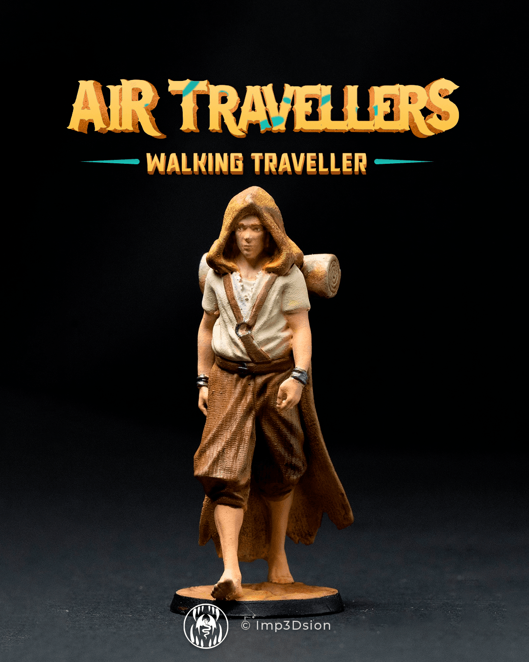 Unpainted Walking Traveler image 0