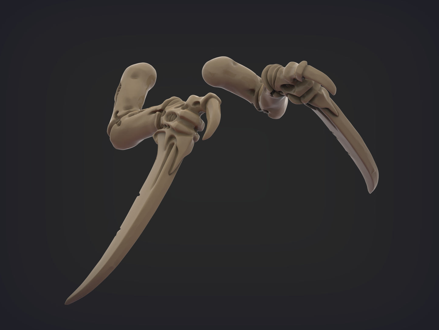 Unpainted Space Bug style 4 (Set of 3) image 2