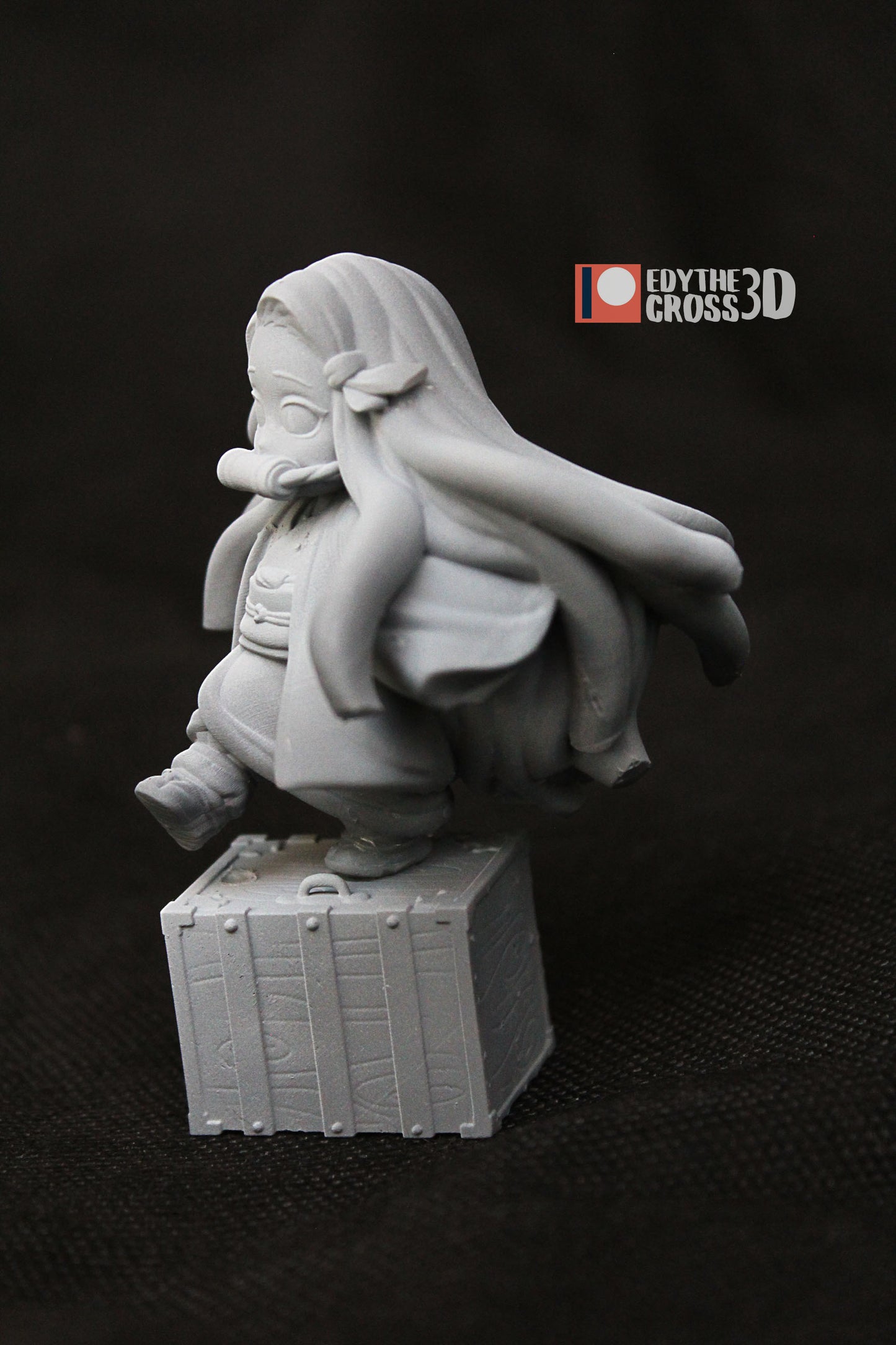 Unpainted Nom Nom Nezuko image 2