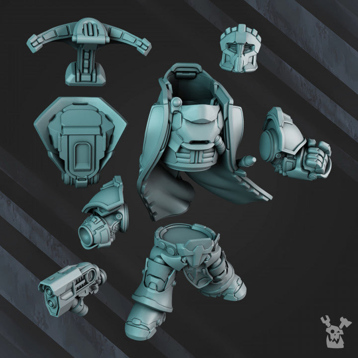 Unpainted Thunderfist Warrior image 1