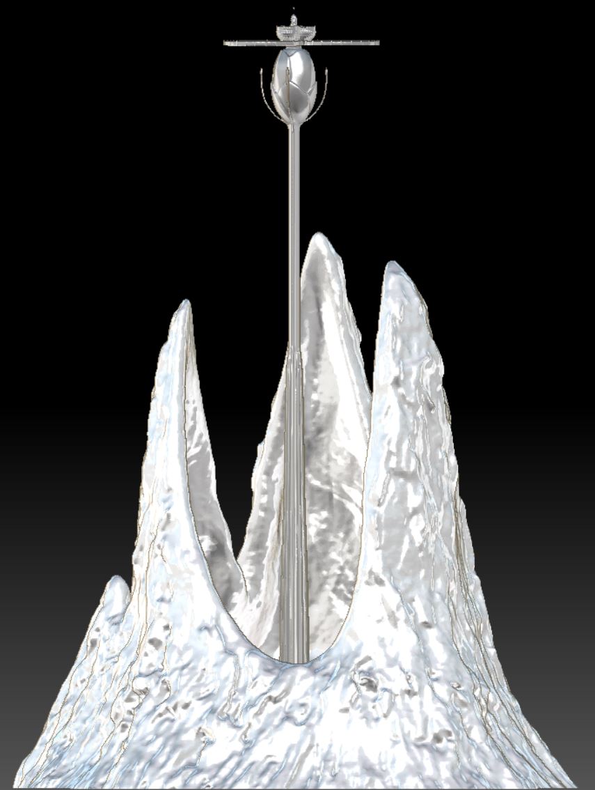 Unpainted Ivory Tower Neverending Story image 1