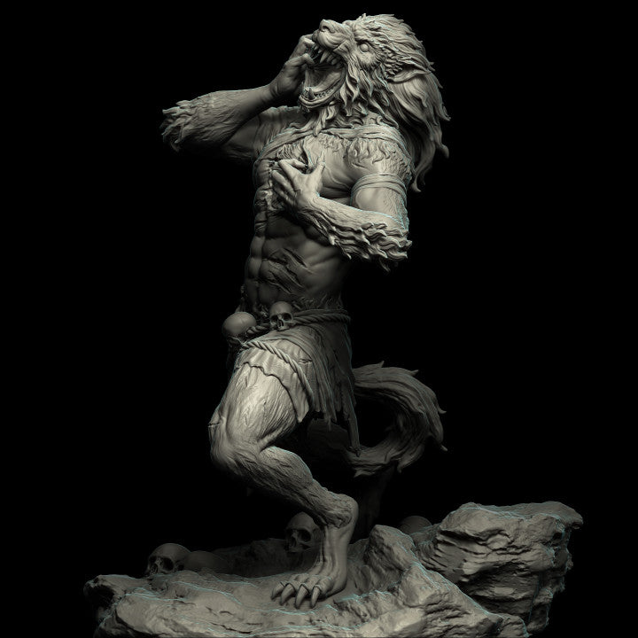 Unpainted Werewolf image 2