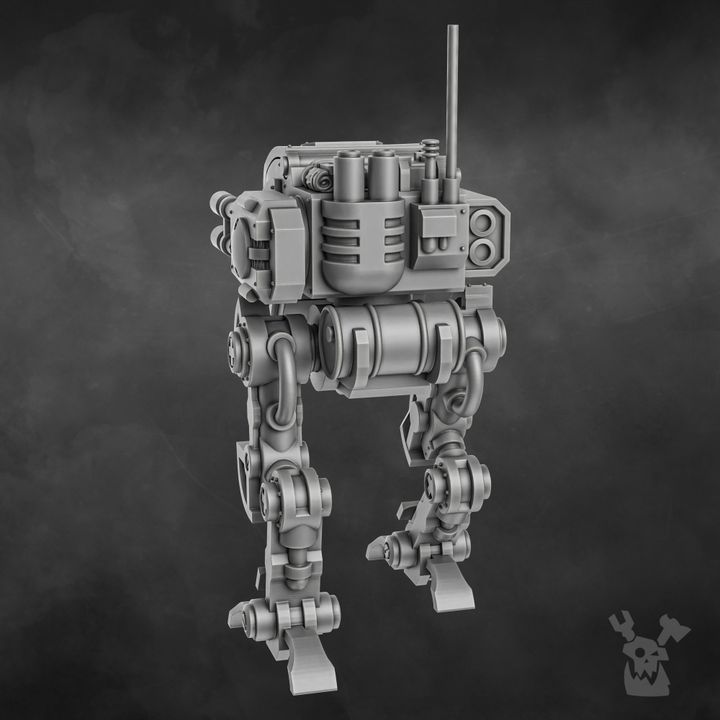 Unpainted-small-Stomper-Mech image 1