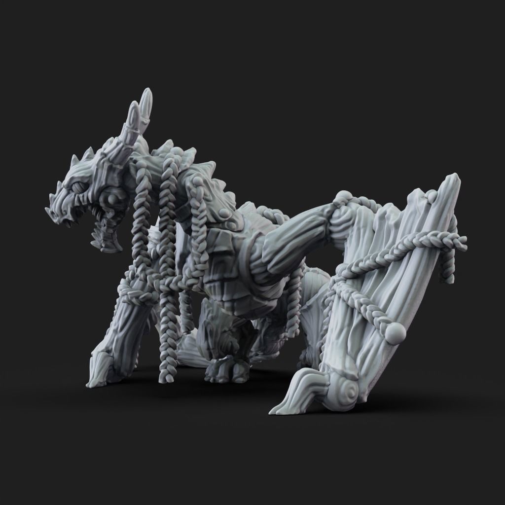 Unpainted Dragon Puppet image 3