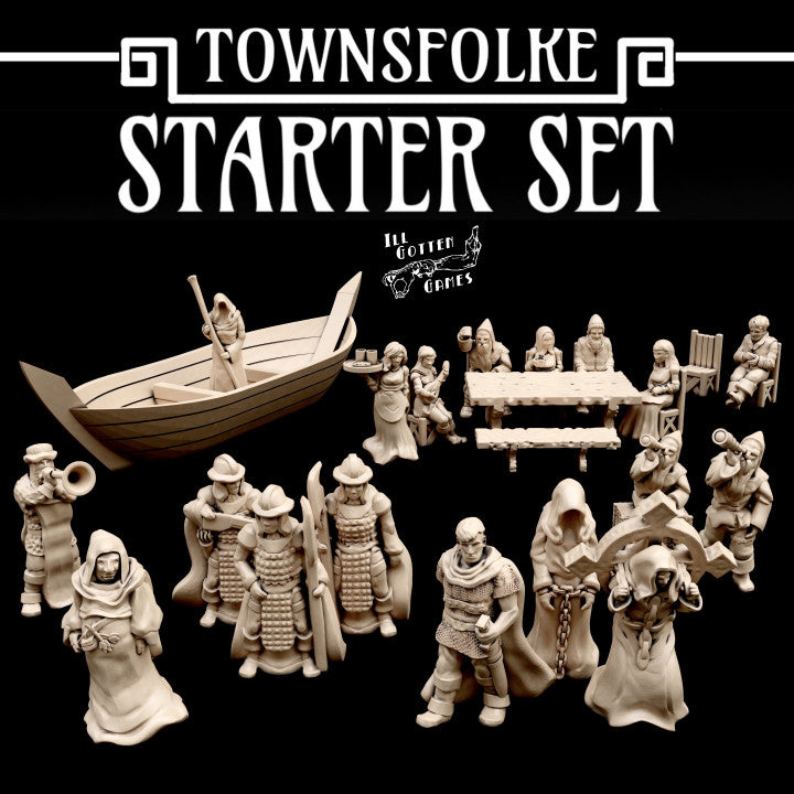 Unpainted Townsfolke: Starter Set image 0