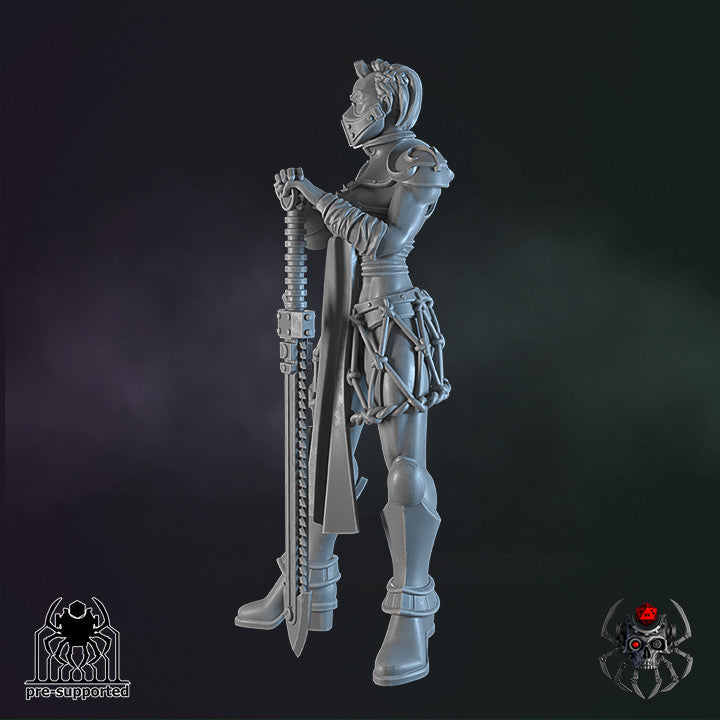 Unpainted Widow of Regret Miniature image 1