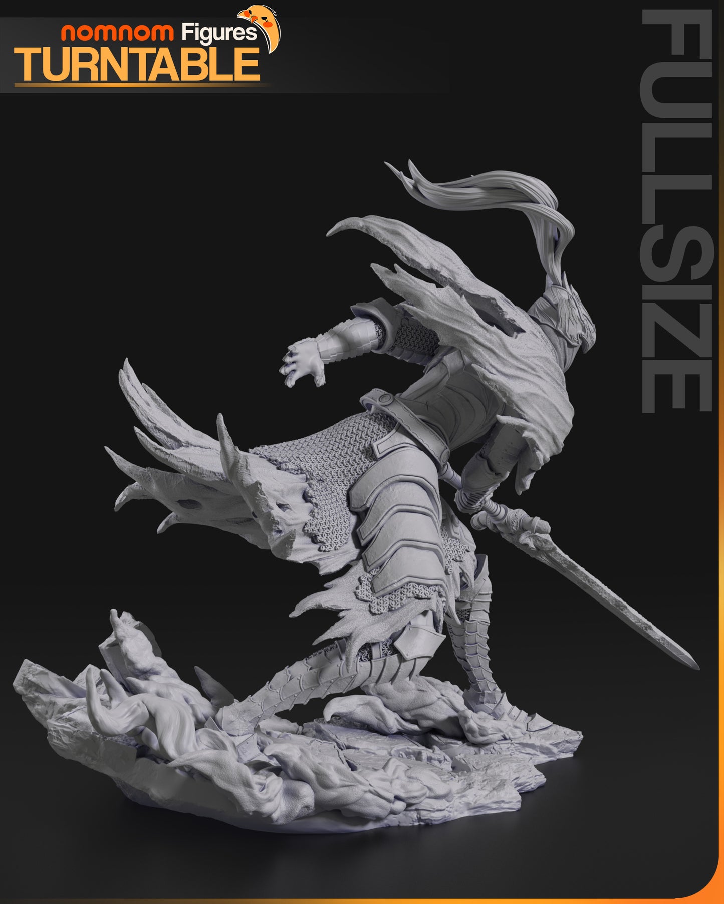 Unpainted Artorias Dark Souls image 1
