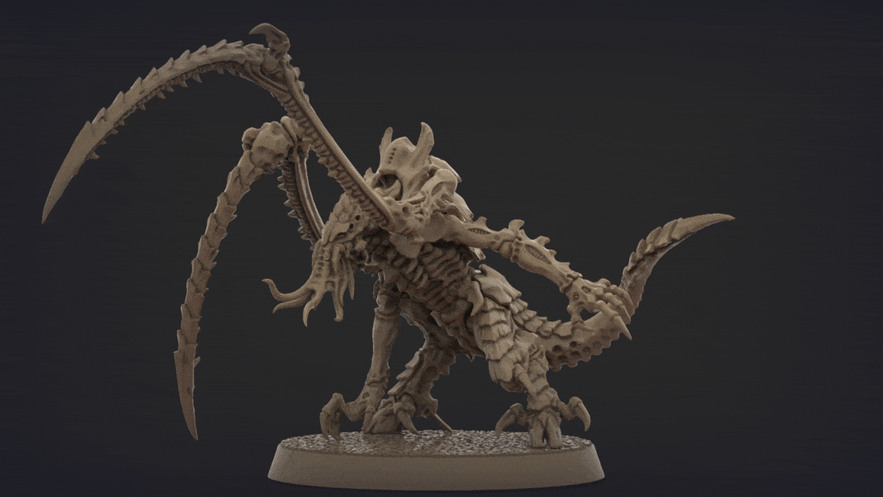Unpainted Space Bug multi pose style 1 image 1
