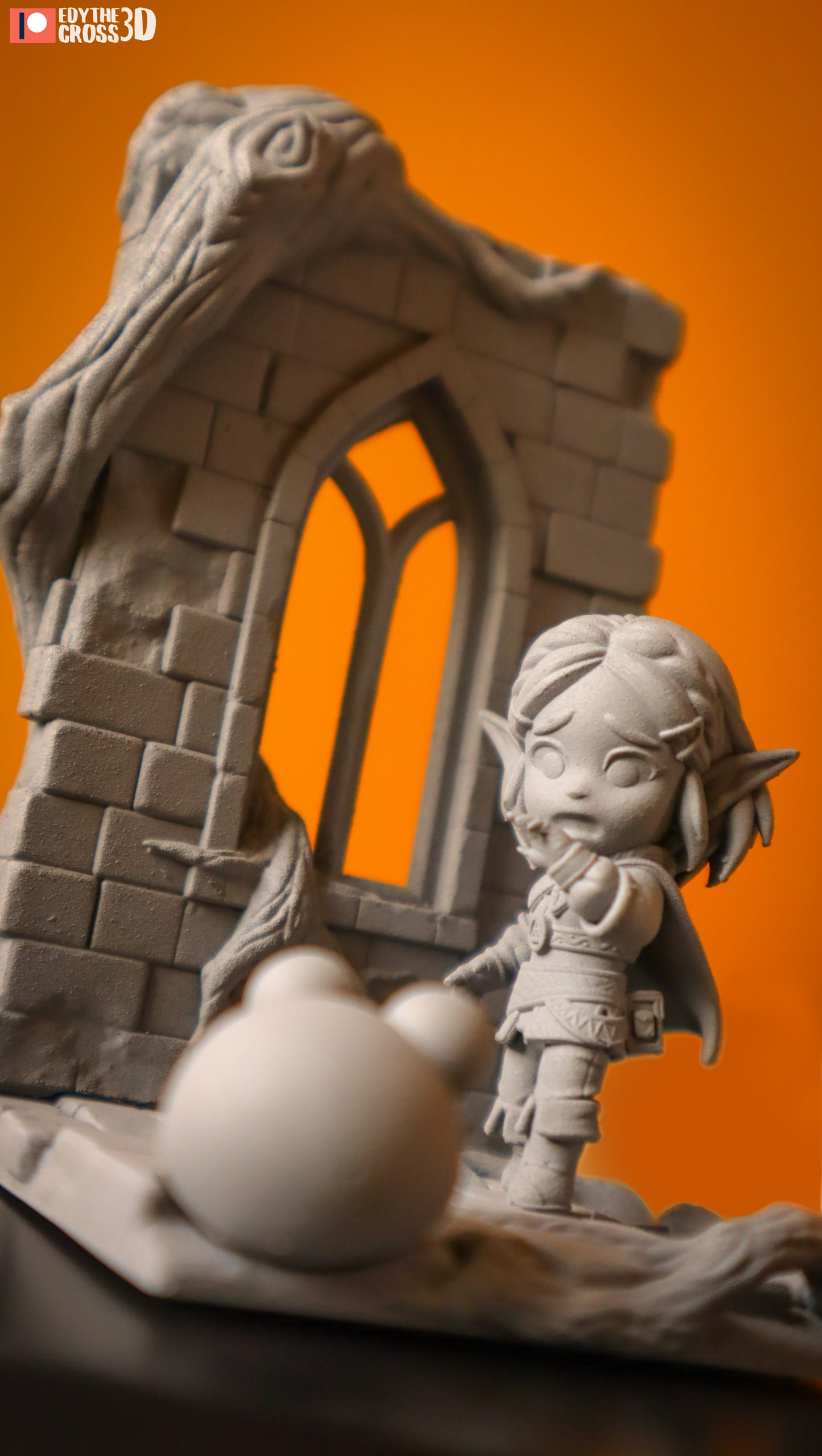 Unpainted Nom Nom Zelda image 11