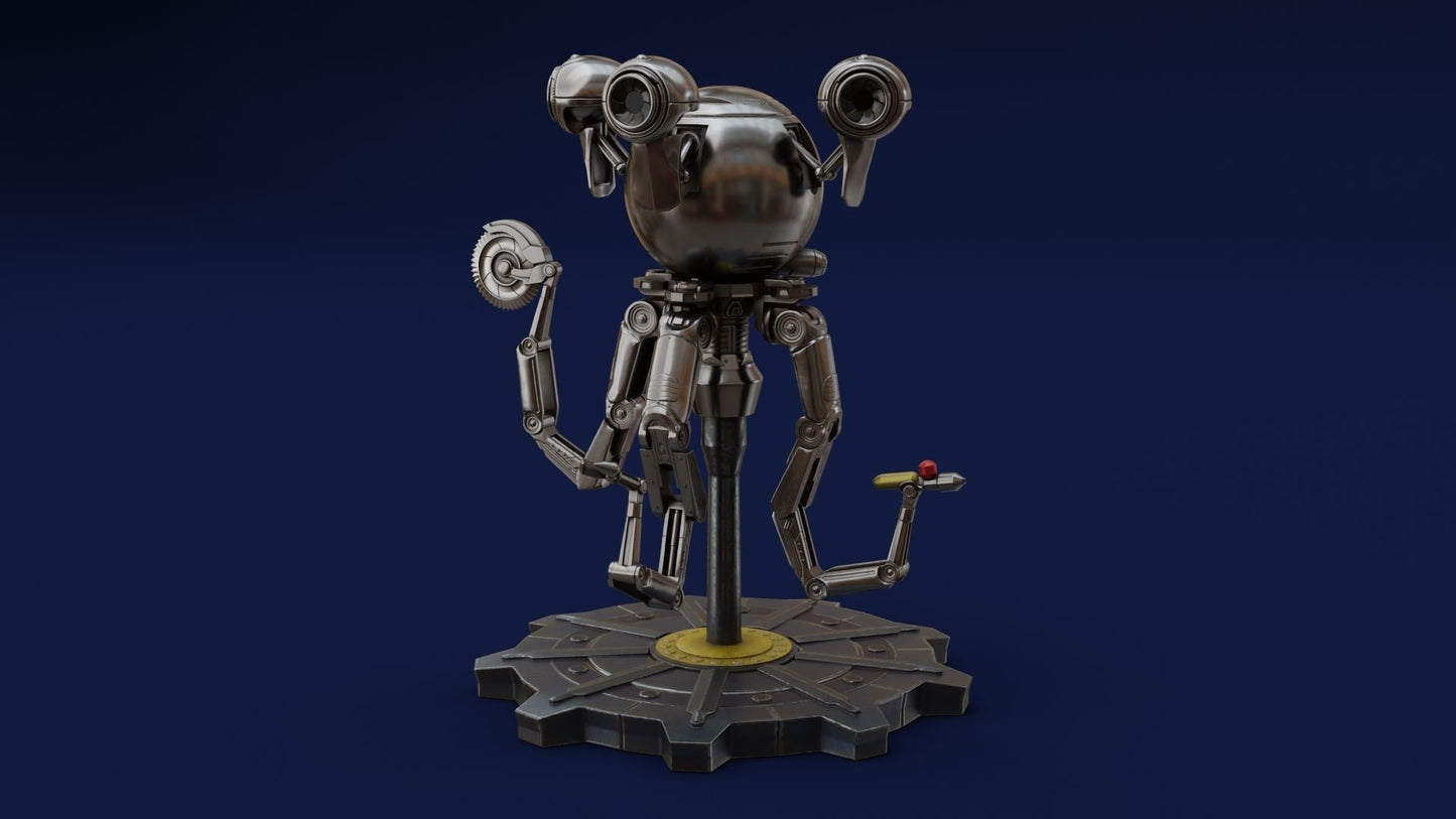 Unpainted Fallout Codsworth image 1