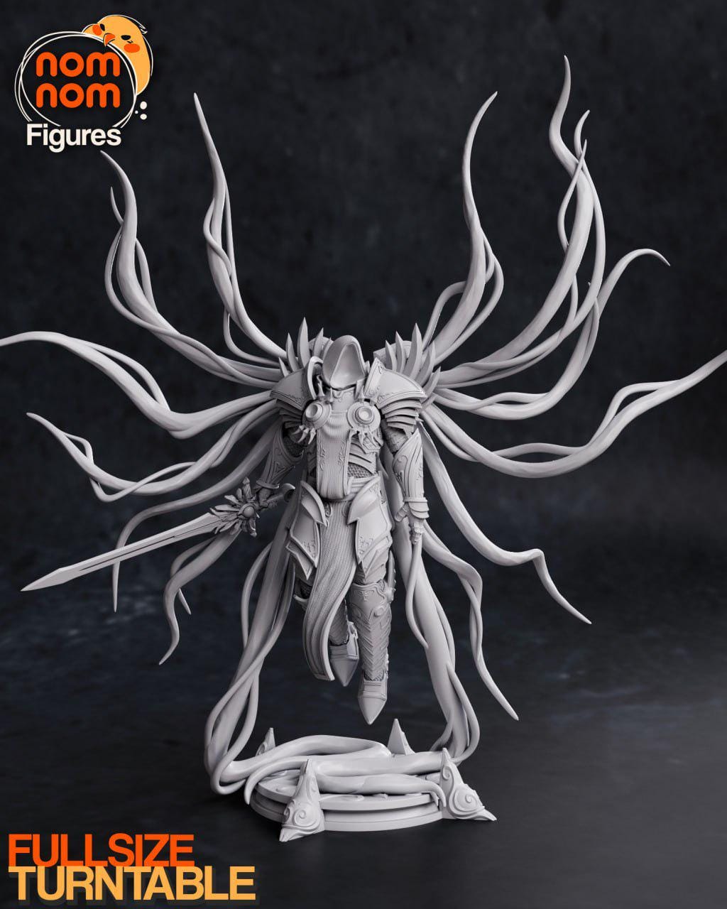 Unpainted Diablo Figure 24 (6”) image 0